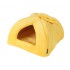 Domeček iglú 45 x 45 cm, pelíšek pro psy a kočky A12, žlutá