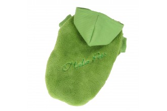 Bunda Fluffy - zelená S