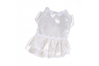 Šaty Flower - bílá (doprodej skladových zásob) XXS