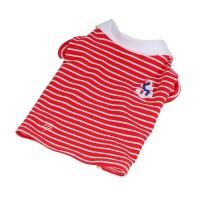 Tričko námořnické s límečkem - červená (doprodej skladových zásob) XXL